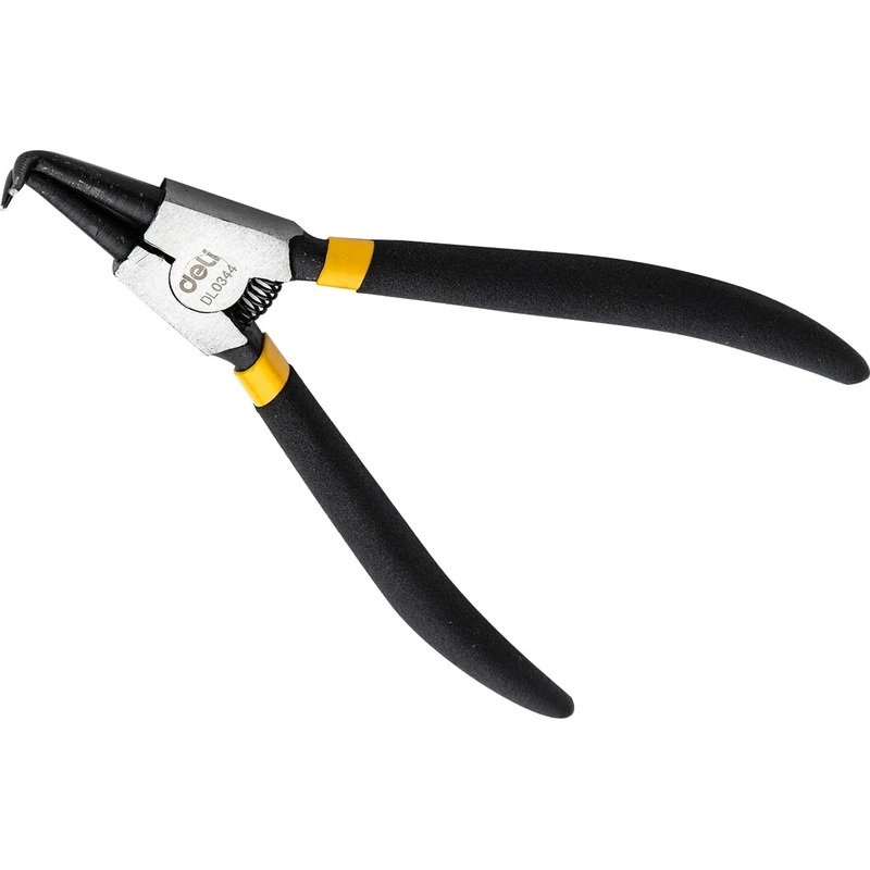 Deli Curved External Circlip Pliers | DL0344
