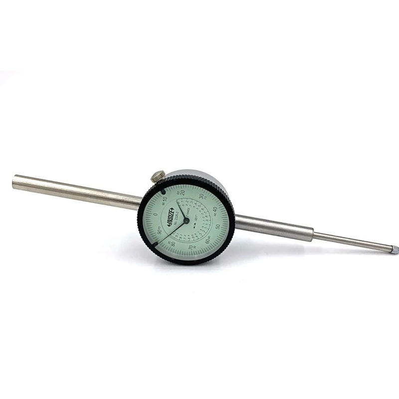 Insize Dial Indicator with 2-Inch Range and 0.001-Inch Graduation | 2307-2