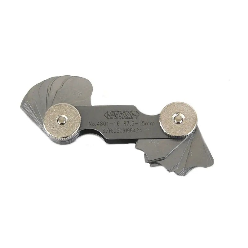 INSIZE Radius Gauge Set 7.5-15mm | 4801-16