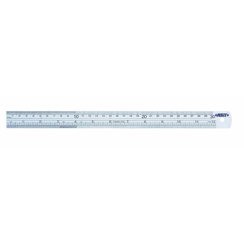INSIZE Stainless Steel Rule 500mm | 20 Inch | 7110-500