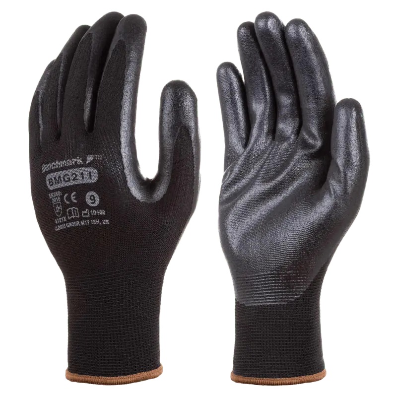 Benchmark Multi-Purpose Polyester/Nitrile Glove | BMG211
