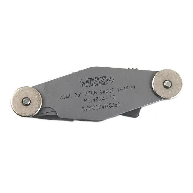 INSIZE 4824-16 Pitch Gauge | 1-12 TPI