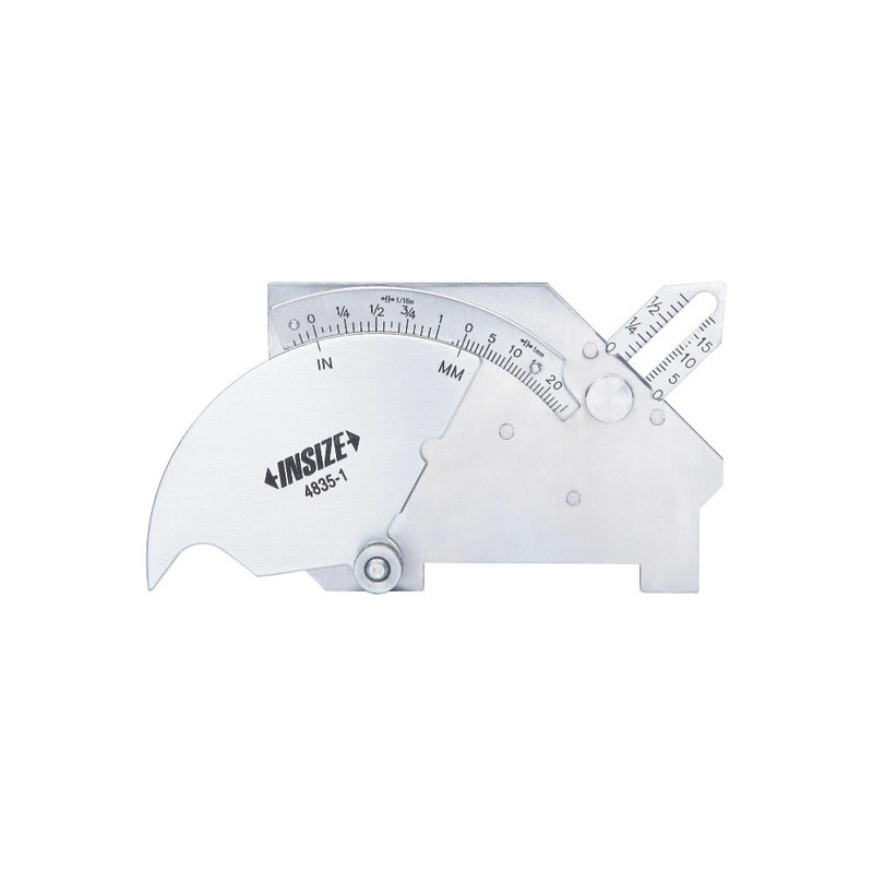 INSIZE 4835-1 Welding Gauge | 0-25mm Measurement Range