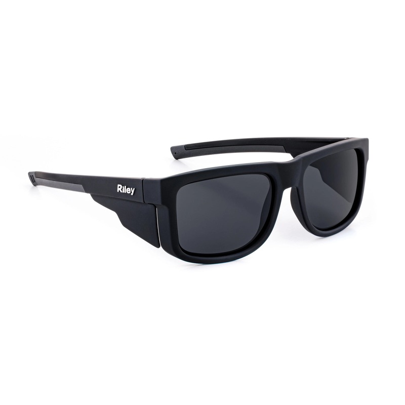 Riley Navigator Safety Glasses | Dark Grey Lens