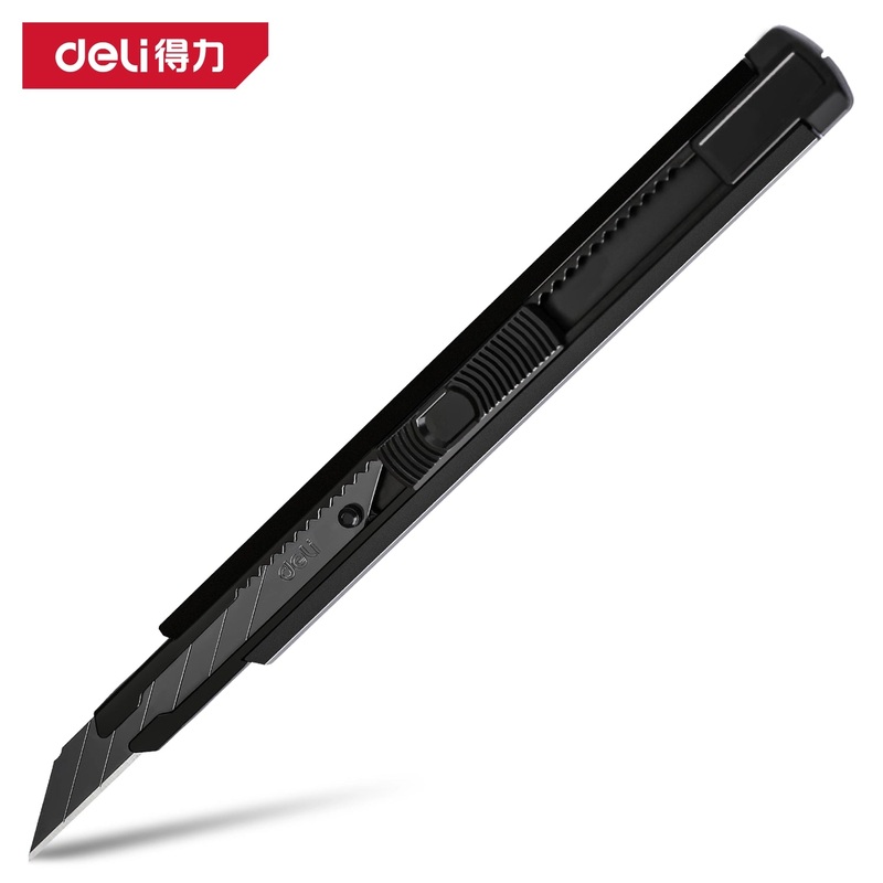 Deli 9mm Aluminum Alloy Utility Knife | DL210