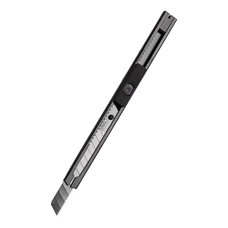 Deli 9mm Auto-Retractable Utility Knife | DL007B
