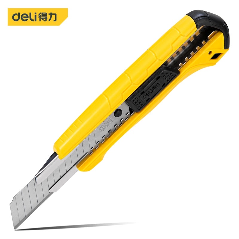 Deli Utility Knife 18mm Plastic Handle | DL003