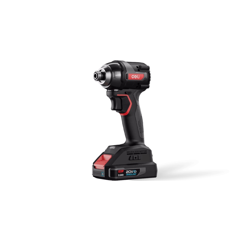 Deli DE-QZ20-1D2 20V Cordless Brushless Heavy Impact Drill