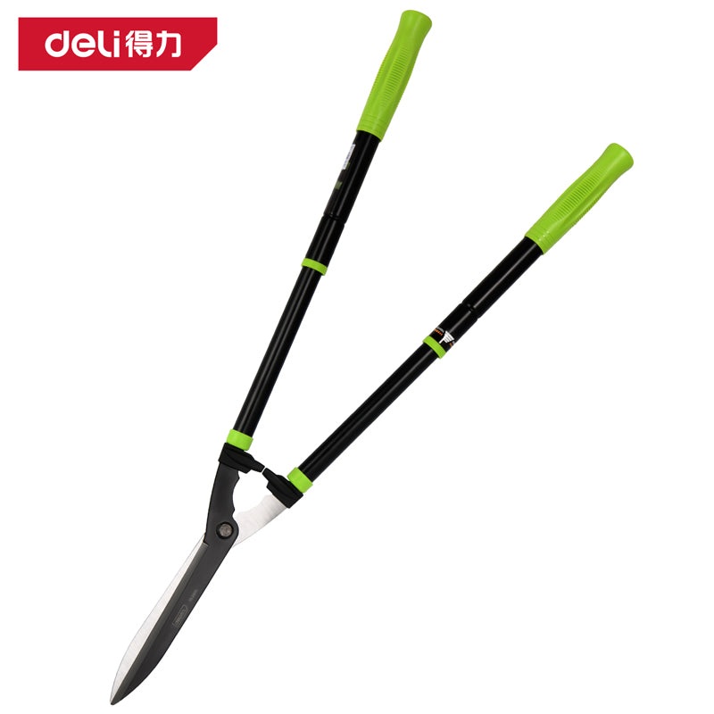 Deli Tools DL2805 33" Telescopic Hedge Shear with Teflon Coated Blade