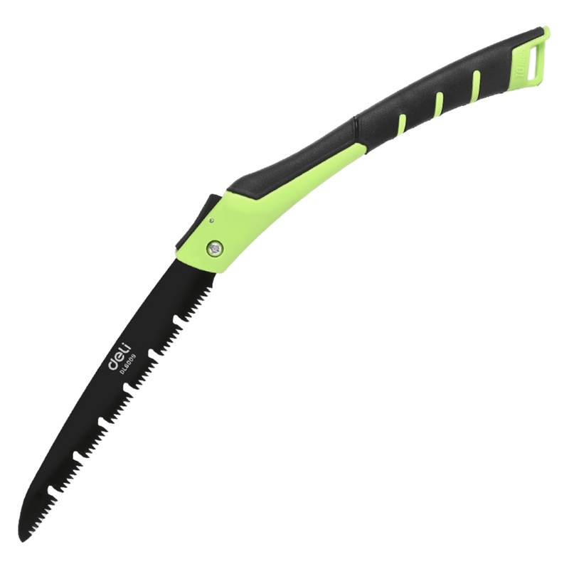 Deli Tools DL6006 Folding Saw (7", 65Mn Steel)