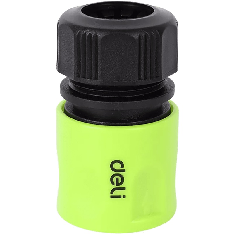 Deli Tools DL8792 Plastic Hose Quick Connector (1/2", ABS Material)
