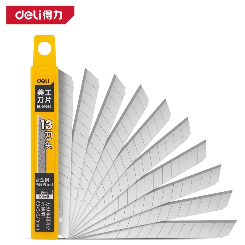 Deli Utility Knife Replacement Blades 9mm | DL-DP092