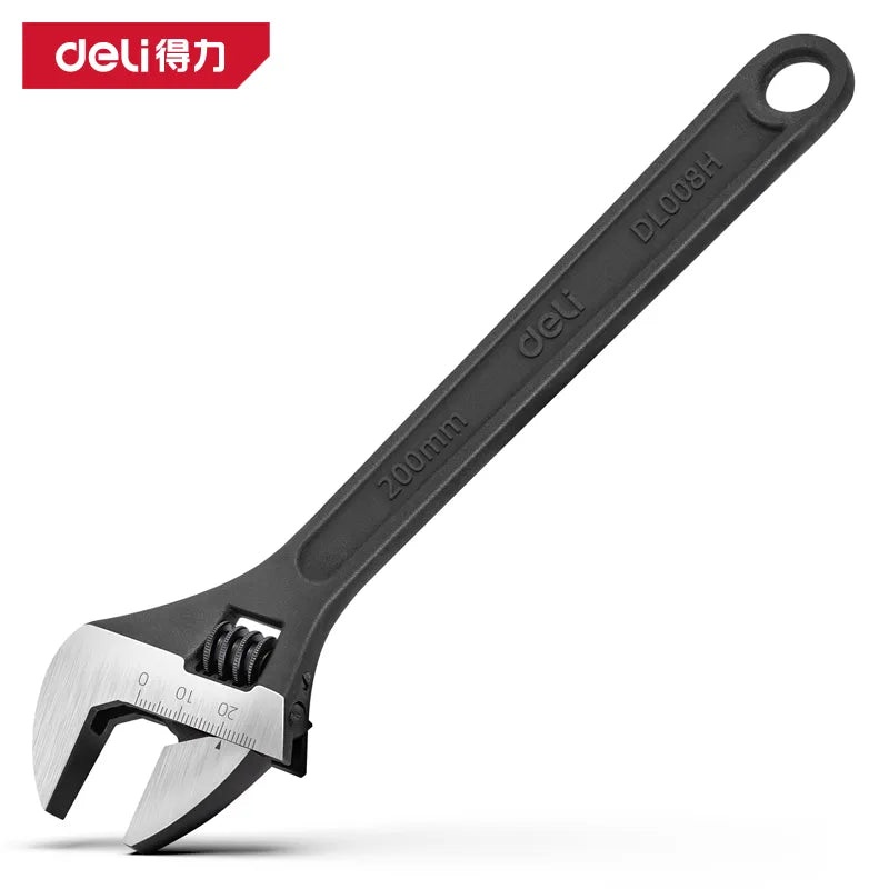 Deli 8-Inch Adjustable Wrench | DL008H
