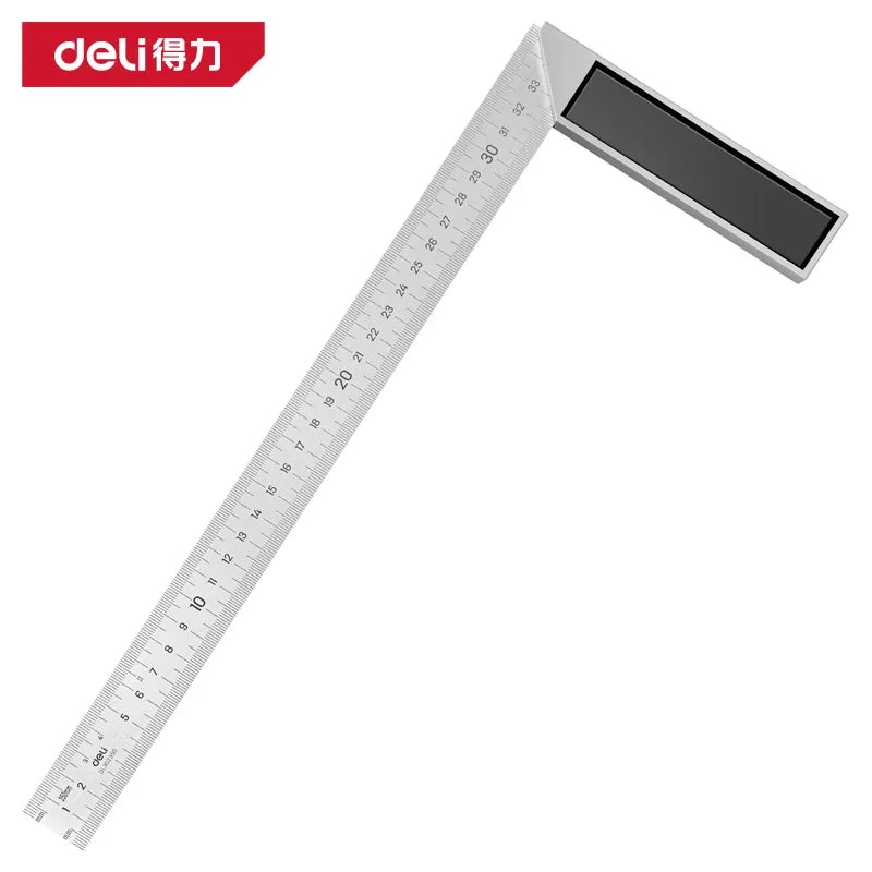 Deli Steel Square 350mm Aluminum | DL302350