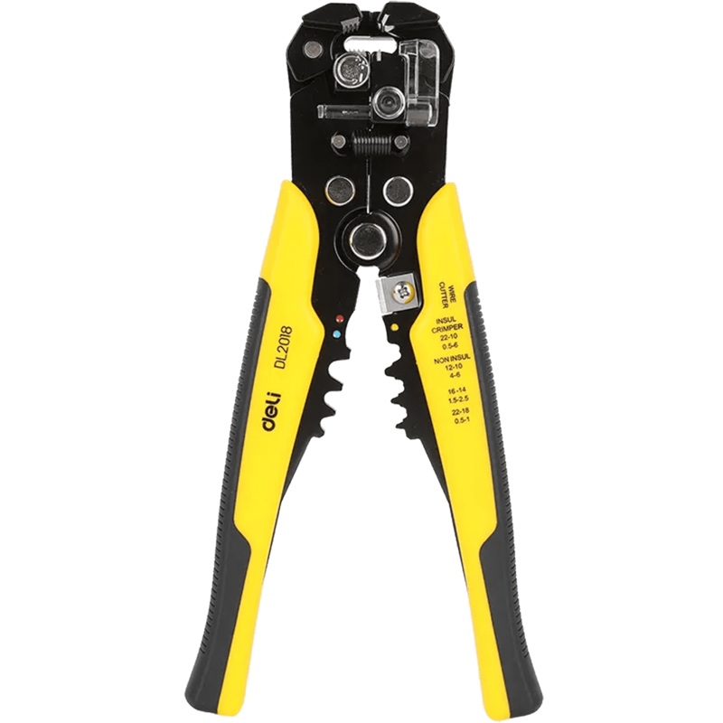 Deli Tools DL2018 Ethernet Crimper - 8 Inches