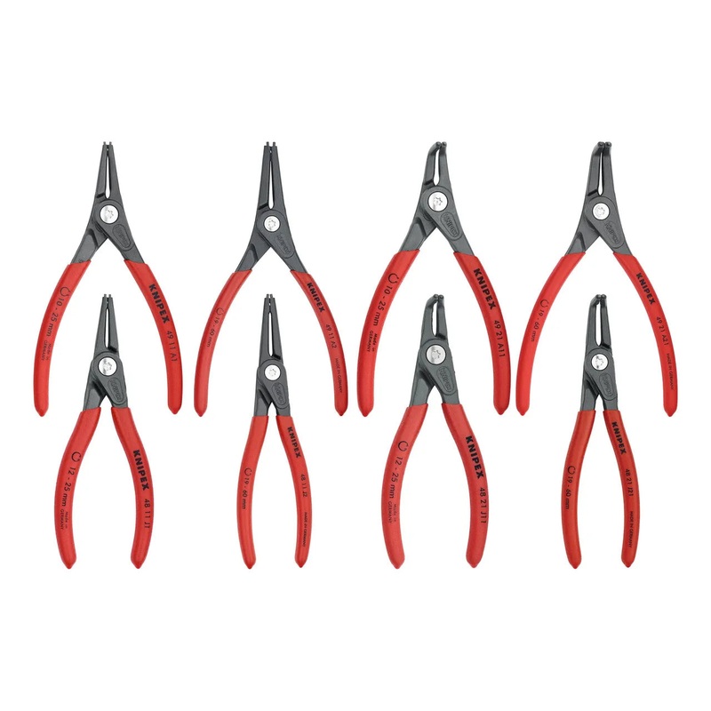 Knipex Precision Circlip Pliers Set 8 Pieces | 00 20 04 SB