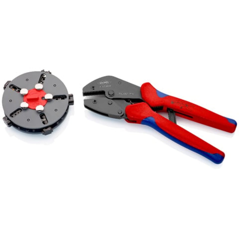 Knipex MultiCrimp Crimping Pliers with Changer Magazine 97 33 02