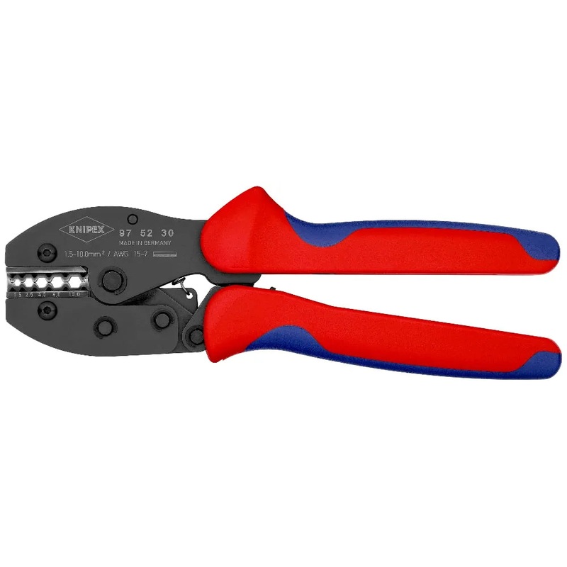 KNIPEX PreciForce Crimping Pliers 220 mm | 97 52 30