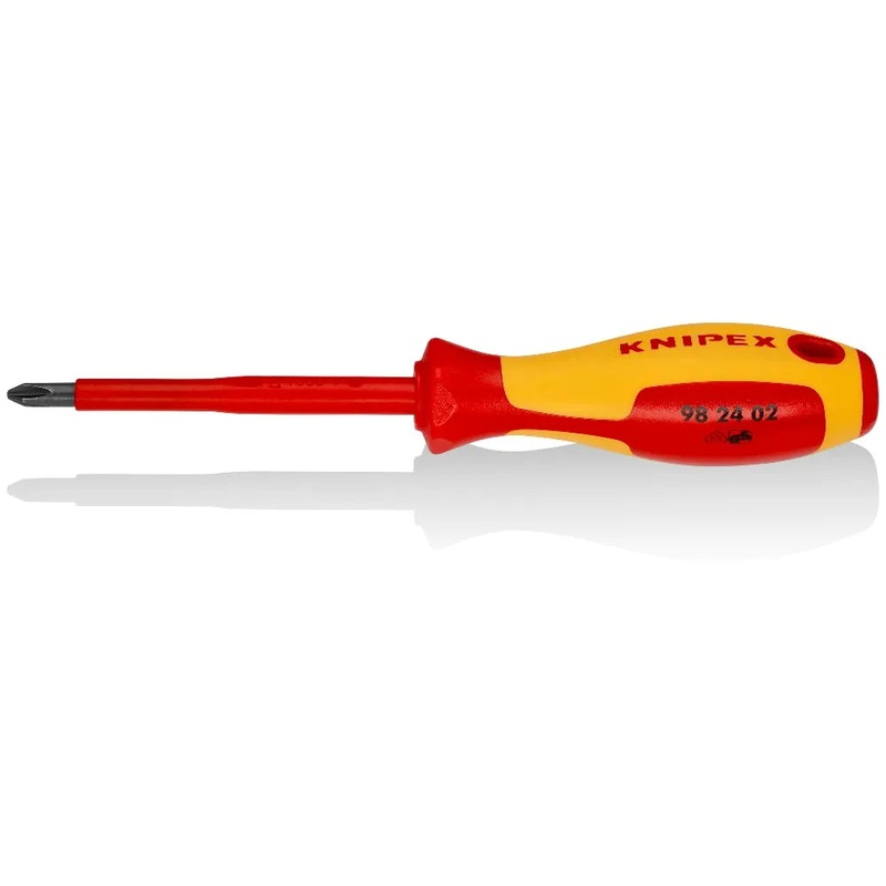 Knipex SL Slim Phillips Screwdriver PH2 x 100 mm | 98 24 02