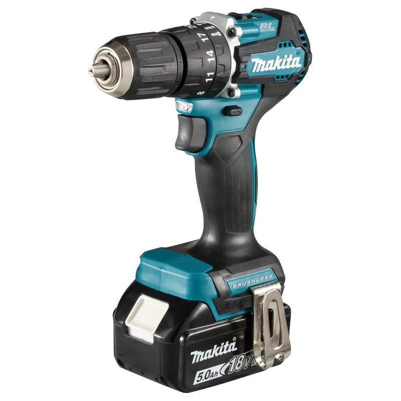 Makita DHP487RFJ Cordless Hammer Driver Drill (18V LXT)
