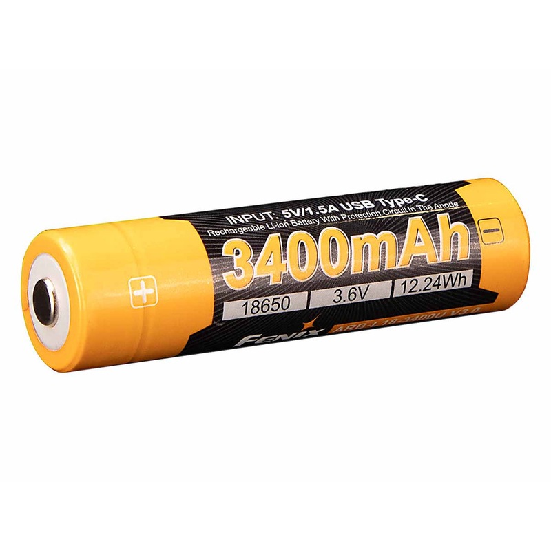 Fenix ARB-L18-3400U Built-in USB Rechargeable Battery