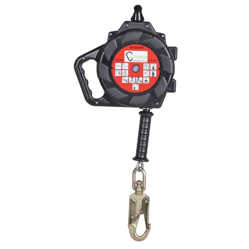 Rigman Retractable Fall Arrester with Hook 6m | RMFA 60SRL