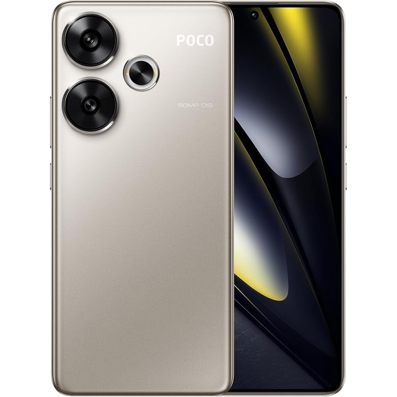 Xiaomi POCO F6 Dual SIM 512GB 12GB RAM 5G Smartphone - titanium