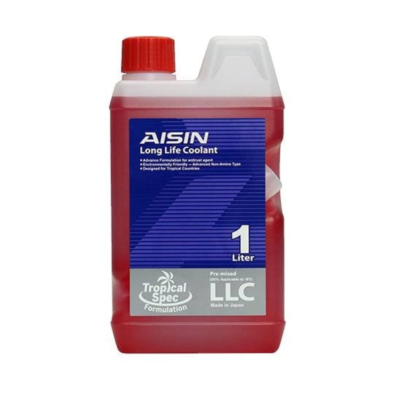 AISIN Radiator Fluid (20% - Red) , 1Ltr