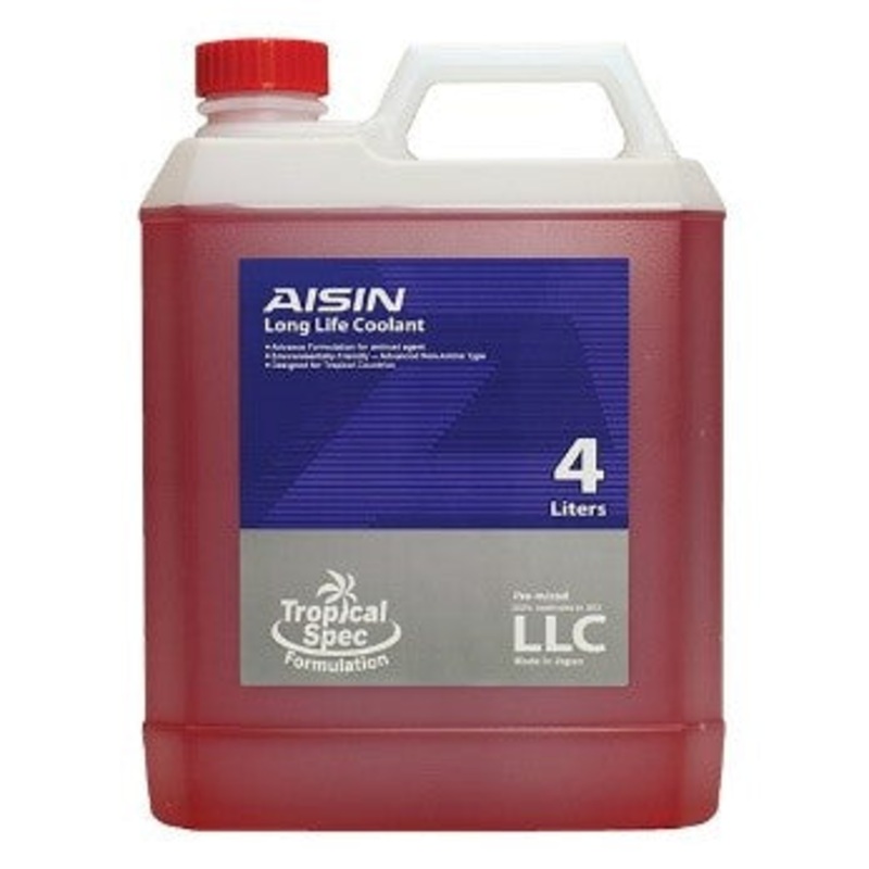 AISIN Radiator Fluid (20% - Red) , 4Ltr