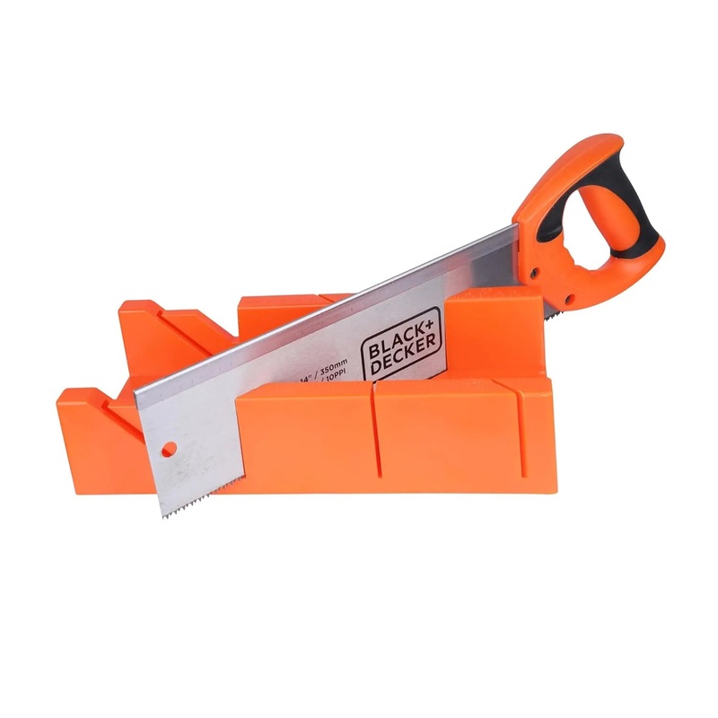 Black+Decker 350mm Mitre Box with Saw | BDHT20346