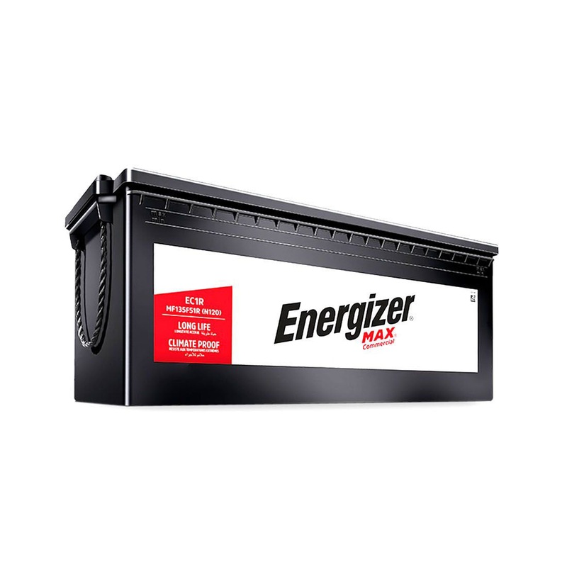 Car Battery 120 Amp High Side Poles