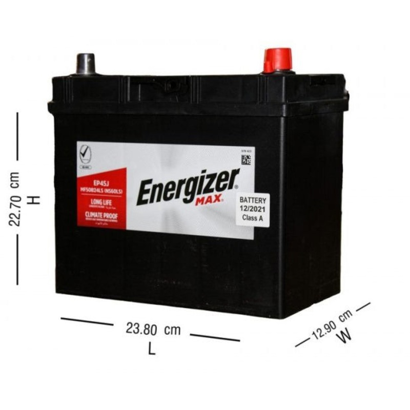 Car Battery-45 Amp High Poles