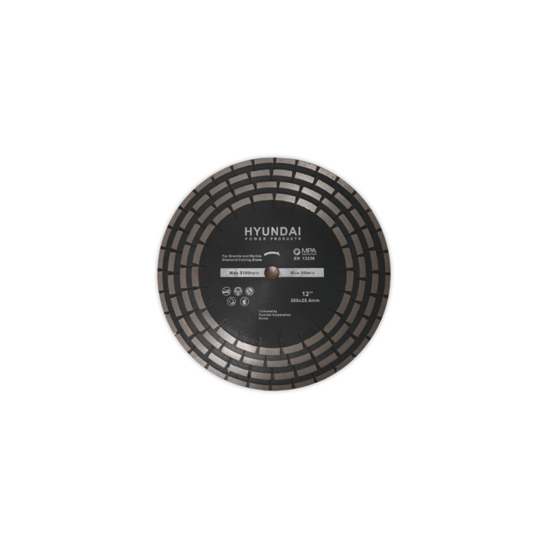 Hyundai Marble and Granite Diamond Cutting Blade | HAGM