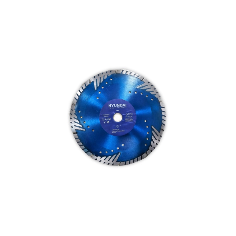 Hyundai Turbo Segmented Hot Press Diamond Cutting Blade | HDCG