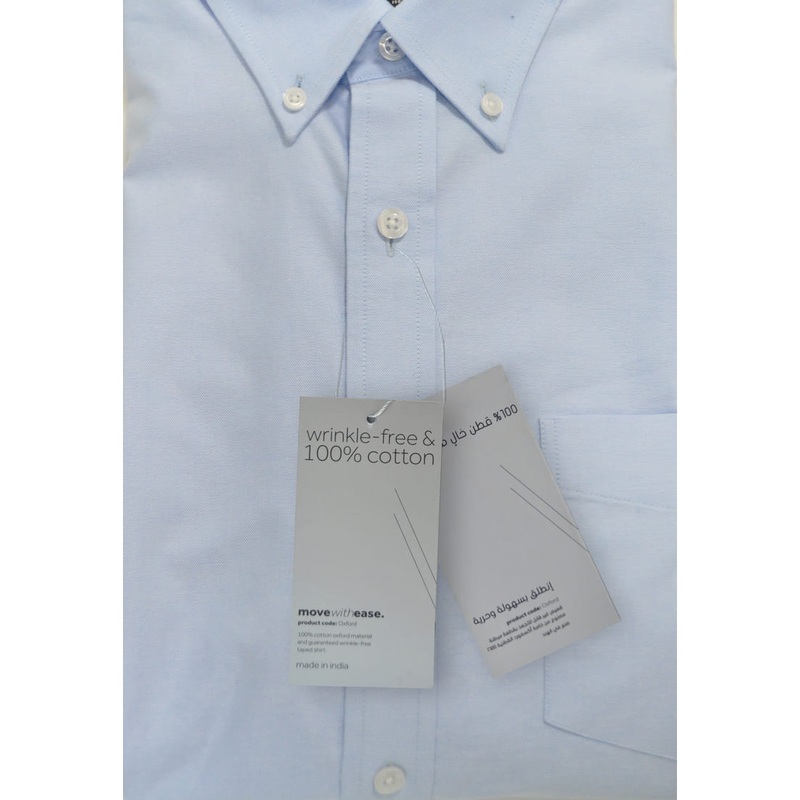 Oxford - Santhome Men's Business Wrinkle-Free Formal Shirt