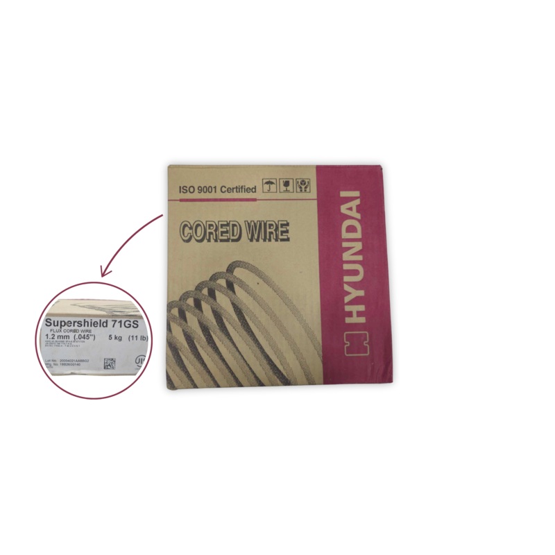 Supershield Self-Shielded Flux-Cored Welding Wire 1.2mm | 71GS