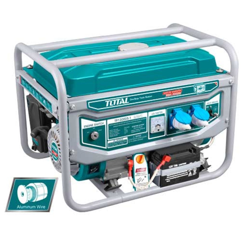TOTAL Gasoline Generator TP130005-1