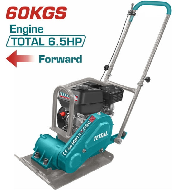 TOTAL GASOLINE PLATE COMPACTOR 196cc / 6.5HP (TP7060-2E)