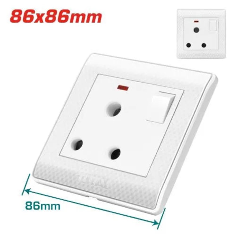 3-Round Pin Socket