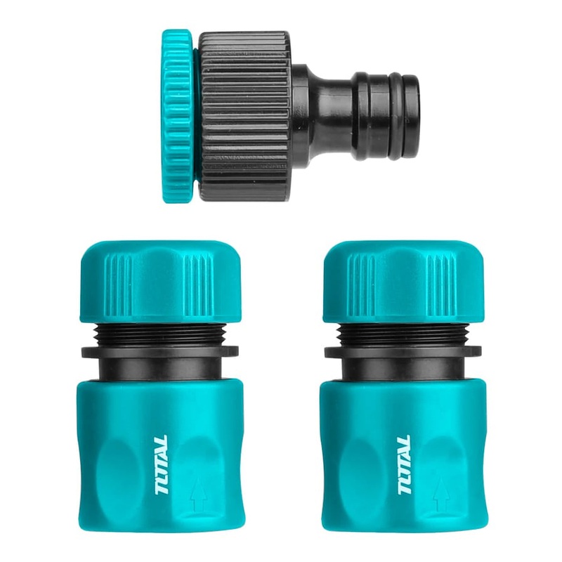 TOTAL HOSE QUICK CONNECTORS SET 1/2" 3PCS (THWS030301)