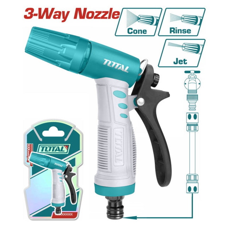 Total Plastic Adjustable Water Gun