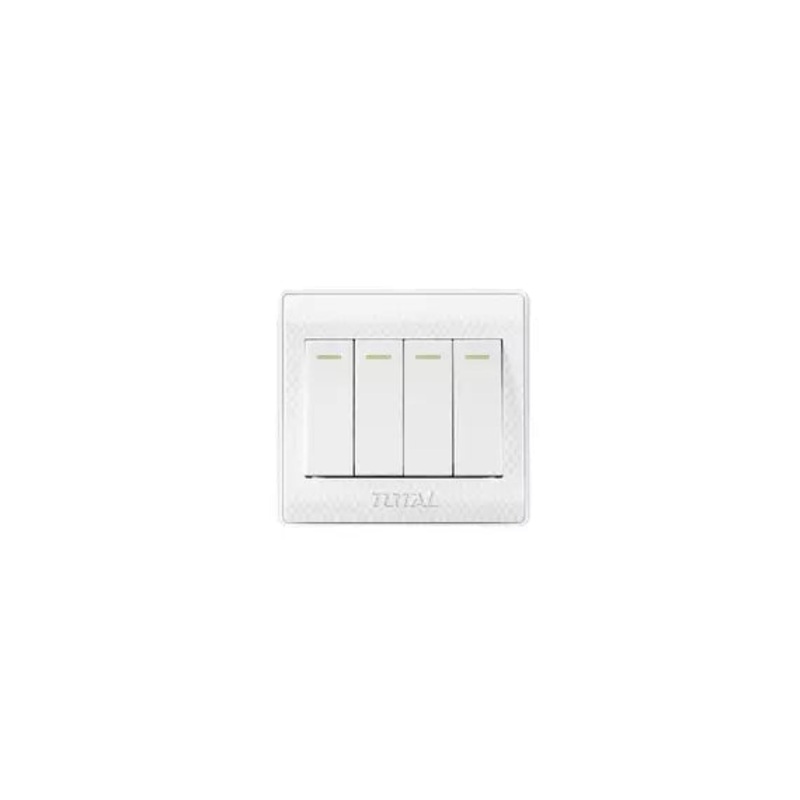 Total Switch 4 Electric 1 Way 16A THESSH04101