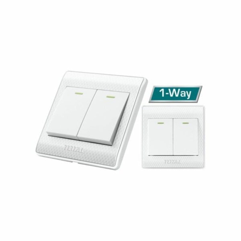 TOTAL  THESSH01101 1 Gang Electric 16A 1 Way Switch