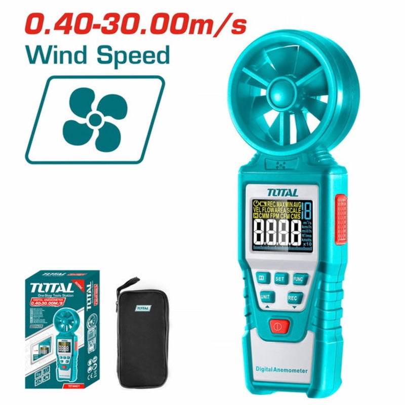 TOTAL DIGITAL ANEMOMETER (TETAN01)