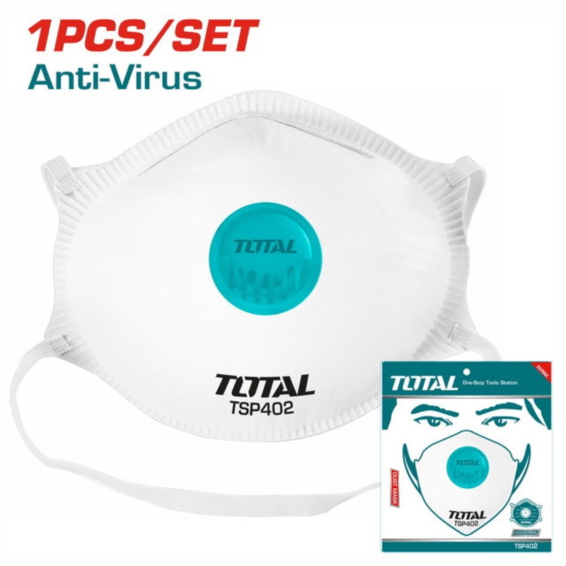 Total Dust Mask FFP2 with Filter (TSP402)