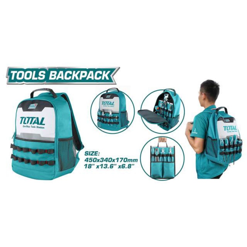 TOTAL TOOLS BACKPACK (THBP0201)