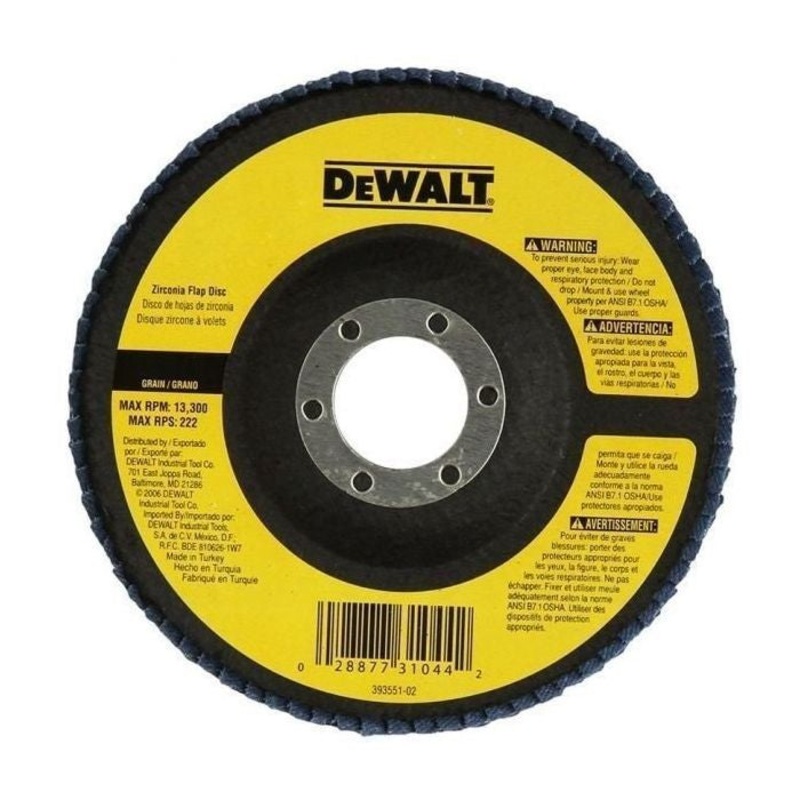 DEWALT DT3209-QZ 4" Flap Disc Grit 60