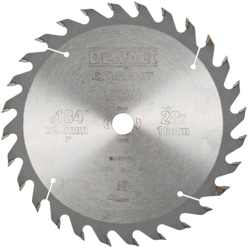 DEWALT DT4031-QZ Extreme Circular Saw Blade