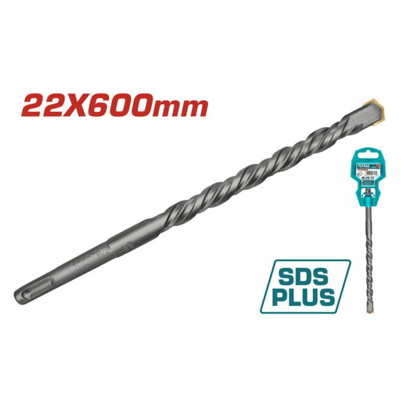 TOTAL SDS Plus Hammer Drill 22 X 600mm (TAC312206)