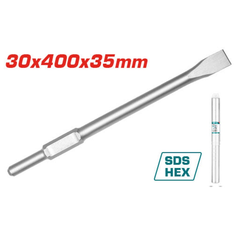 TOTAL TAC1531301 Hex chisel 30X 410mm